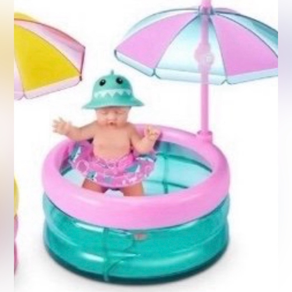 My Mini brand zuru series 2 baby in pool fun Summer miniature and accessories